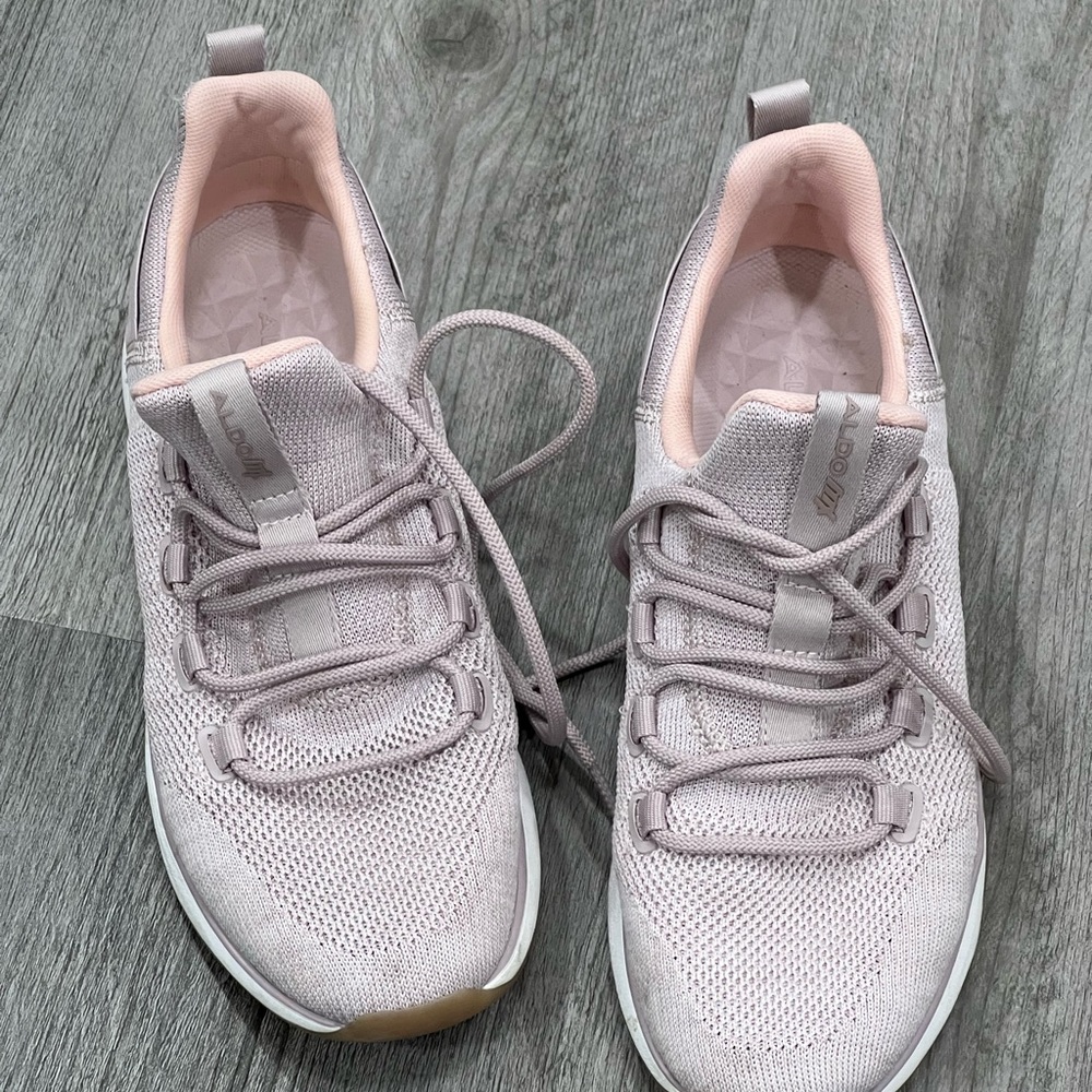 Rose pink, Aldo sneakers with box size 8.5